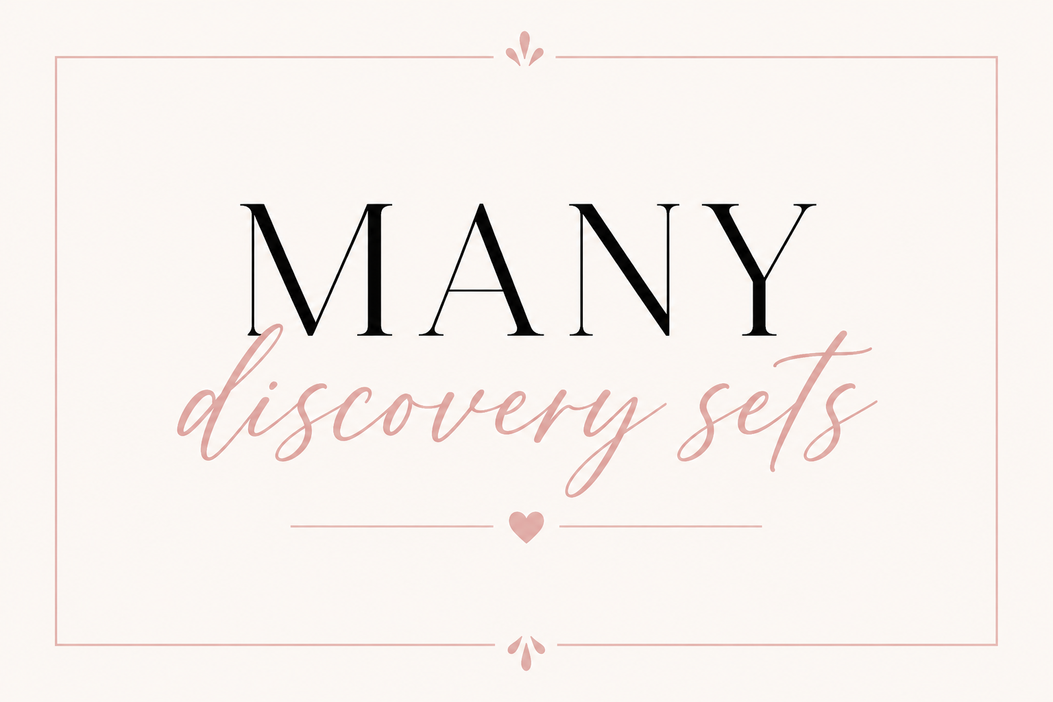Mini Discovery sets ￼